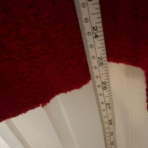 J. Jill Red Crew Neck Sweater Boucher Knit - Picture 5 of 6